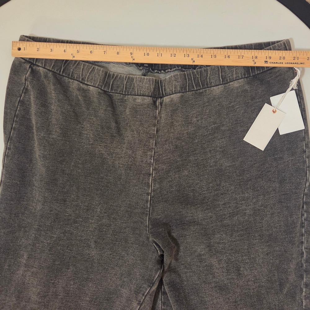 Good American Jeanius Pull-On Flare Pants Black Stretchy Plus‎ Size 4XL GS0524B - Picture 6 of 11
